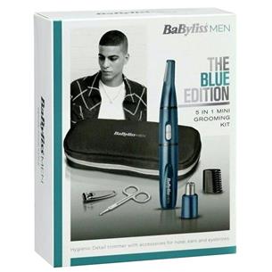 Babyliss 7058PE Naricero con accesorios 5 in 1 Azul 2