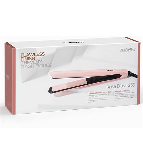 Babyliss 2498PRE Plancha de Pelo Rosa