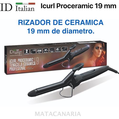 Idit Icurl 19 Plancha Alisadora+Tenacilla Cerámica