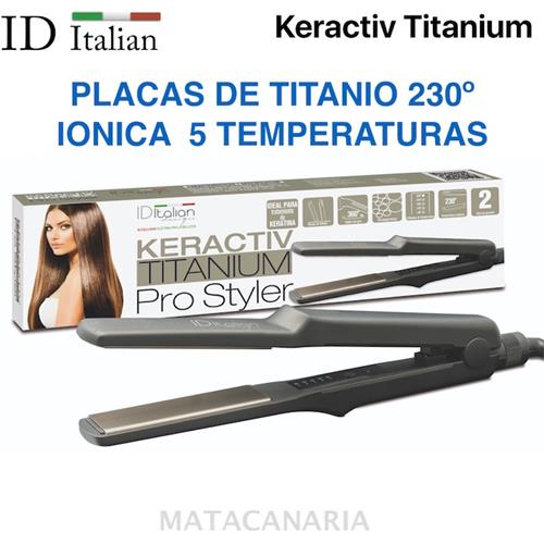 Idit Keractiv Plancha Alisadora Titanium