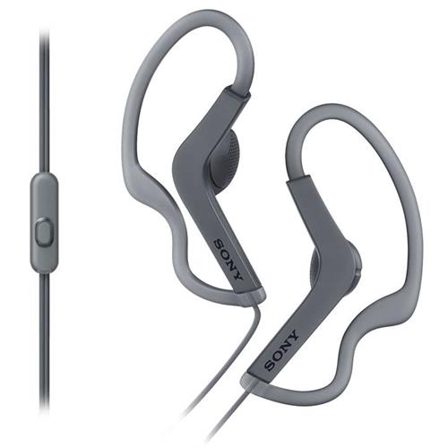 Sony Mdr-As210Ap Auricular Con Micro Black