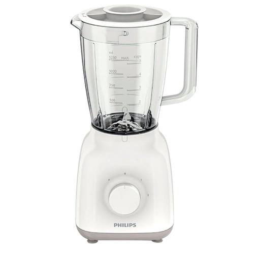 Philips Hr-2100 Batidora Vaso Cristal 1.5L 400W Blanco