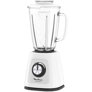 MOULINEX LM430110 BLEND FORCE 2 BATIDORA VASO CRISTAL 800W WHITE