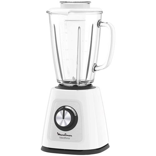 MOULINEX LM430110 BLEND FORCE 2 BATIDORA VASO CRISTAL 800W WHITE