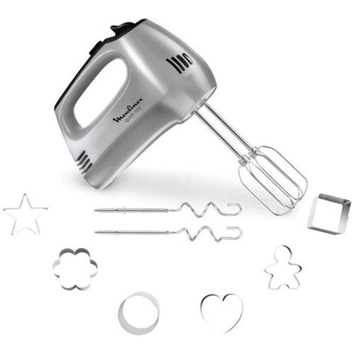 Moulinex Hm313E10 Amasadora Quick Mix 300W Plata