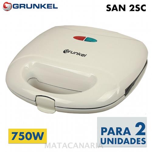 Grunkel San-2Sc Sandwichera Doble 750W
