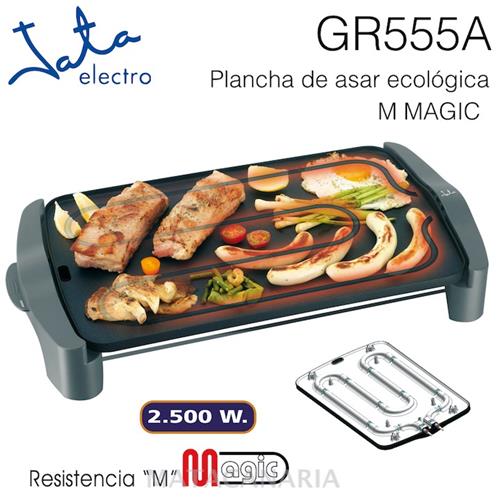 Jata Gr555A Plancha De Asar 2500W 460X280Mm