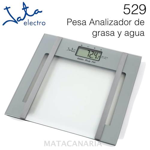 Jata Dc529 Báscula Body Fat Cristal 150Kg