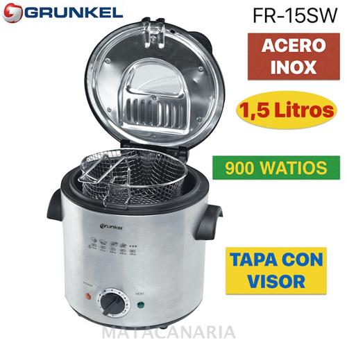 Grunkel Fr-15Sw Freidora 1.5L 900W
