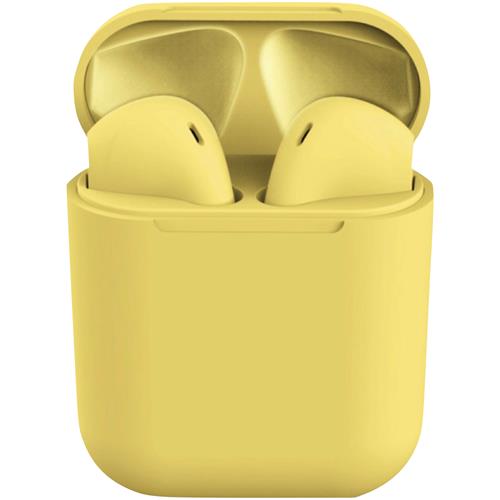 Inpods 12 Auricular Bluetooth Macaron Yellow (6+1)