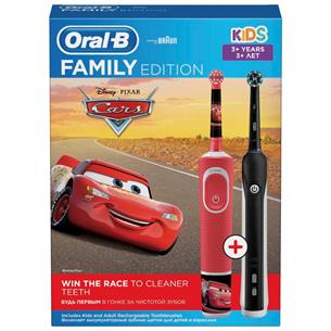 Braun Oral-B Pack Familiar Cars Cepillo Eléctrico (D16.513.1U + D100.410.2K) 2