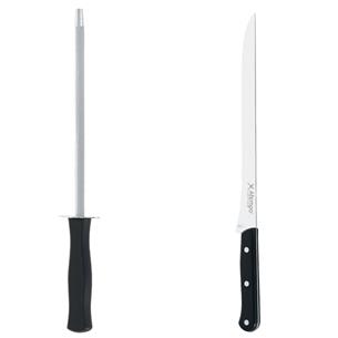 Atempo 101-01 Pack Jamonero + Chaira Tempo Black
