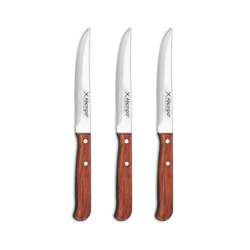 Atempo 3-112-11M Pack 3 Cuchillos Multiusos Microd.-Doble Blister