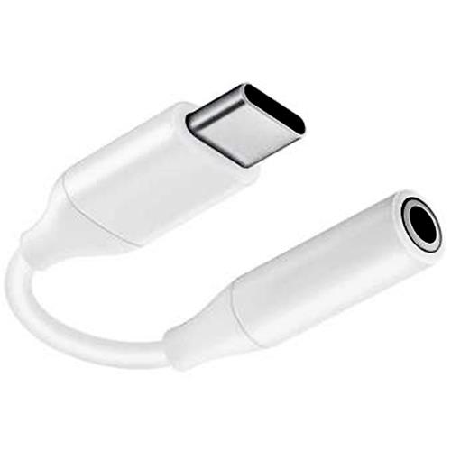 Samsung Adaptador Usb-C A Jack 3.5Mm Blanco Bulk