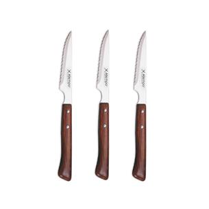 Atempo 123-11-03 Pack 3 Cuchillos Chuleteros-Doble Blister