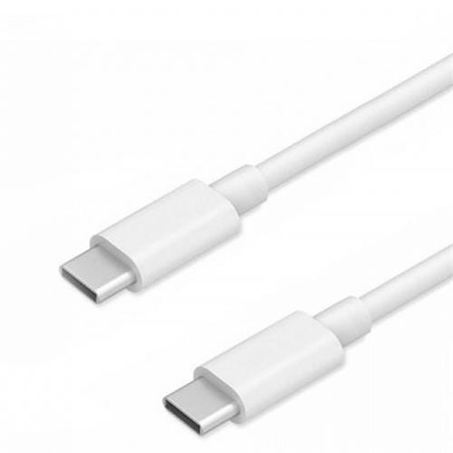 Genérico Cable Usb-C A Usb-C C Blanco Bulk