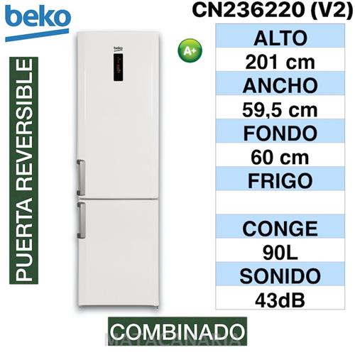 Beko Cn236220 N/F Inox A+ Combi