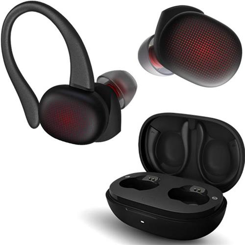 Auricular Amazfit A1965 Powerbuds Con Pulsómetro Negro