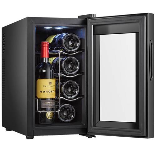 Svan Svvn008I Vinoteca  8 Botellas 50X25-2X45Cm Black