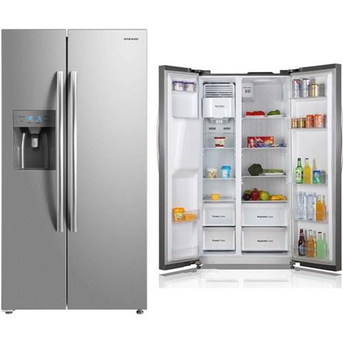 Daewoo Frn-Sm20Dvsi Refrigerador Sbs 504L A+ Inox