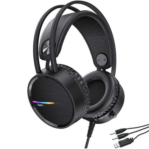 Auricular Hoco W100 Touring Gaming 3.5Mm + Usb