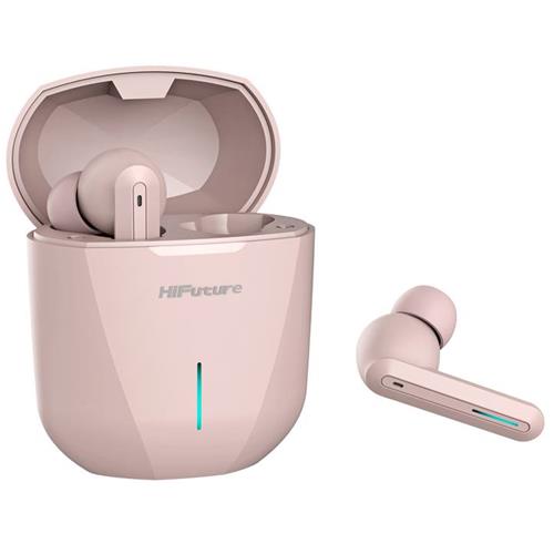 Hifuture Radge Auricular Tws Gaming Baja Latencia Rosa