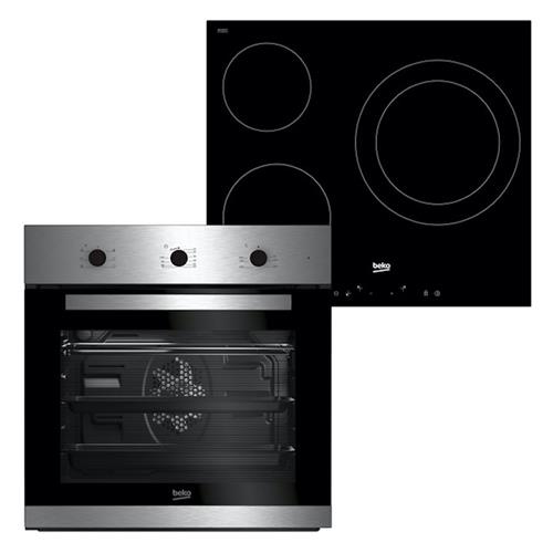 Beko Bse22120X Horno Inox+Vitro 3F