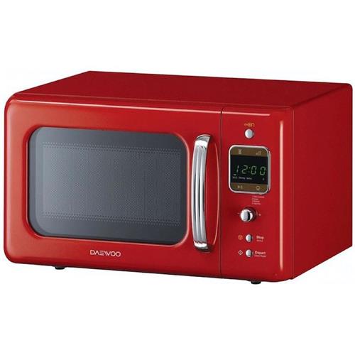 Daewoo Kog 6Lbr 20L Grill Microondas Retro Red