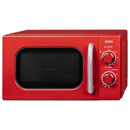 Svan Svmw730Rr Microondas 700W 20L Rojo