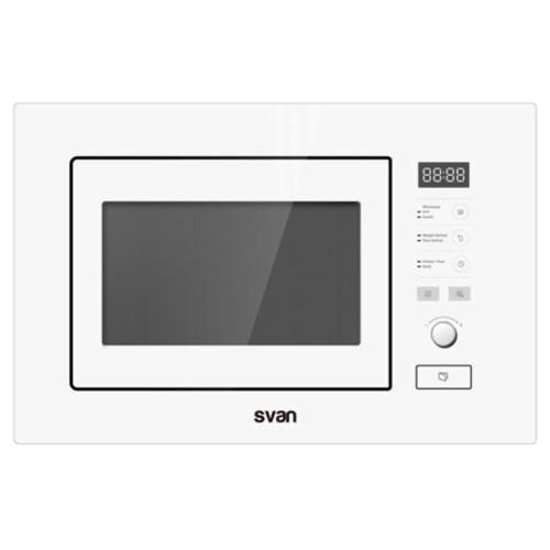 Svan Svmw821Eib Integ 20L 800W Grill Microondas Blanco
