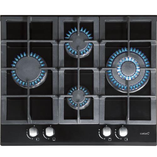 Cata Lci 631 Encimera Cristal Gas Bk