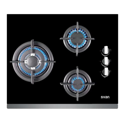 Svan Svec3Bf Cristal Gas 3F Encimera
