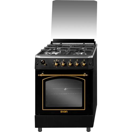 Svan Svk6601Rn 60X60 Cocina Rústica Black