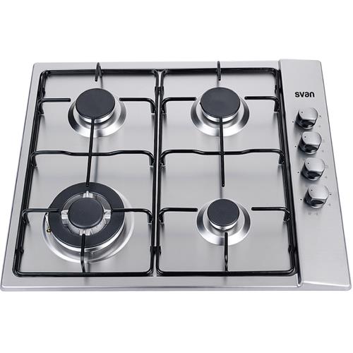 Svan Sve4Bw3 Encimera Gas Butano 8.1Kw 58X51X10Cm