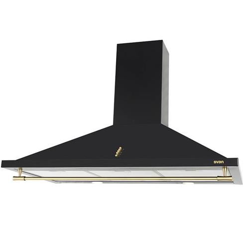 Svan Svcp9652Rn  Campana Pirámide A 98X90X50 Cms Black