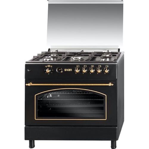 Svan Svk9561Fn Cocina 90X60 Black