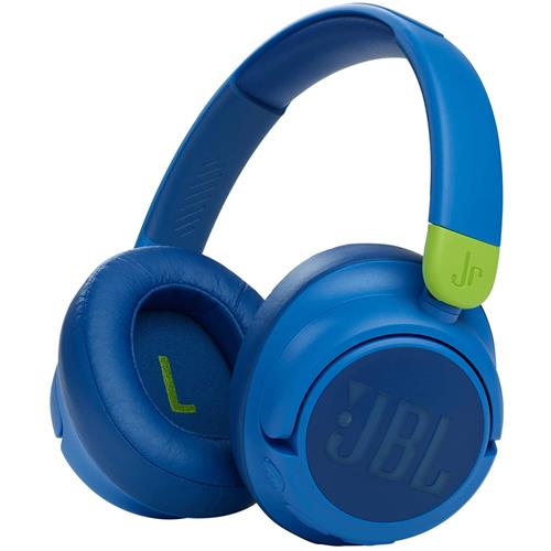 Jbl JR 460 NC Auricular Bluetooth infantil con Noise Cancel Azul