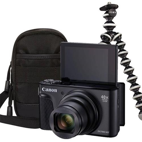 Canon Powershot Sx-740 Hs Travel Kit Negra