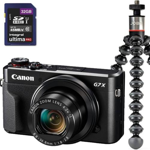 Canon Powershot G7X Mark Ii Vlogger Kit Negra