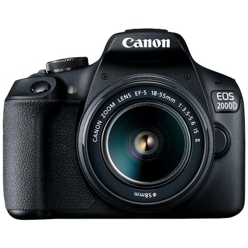 Canon Eos 2000D Ef-S 18-55Mm F/3.5-5.6 Is Ii + Bateria Extra