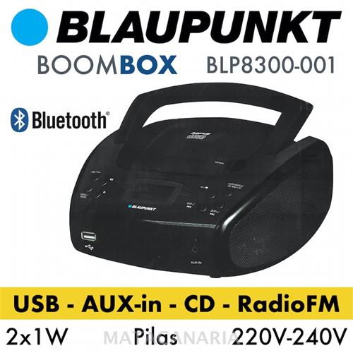 Blaupunkt Blp8300-001 Bt/Cd/Usb Black