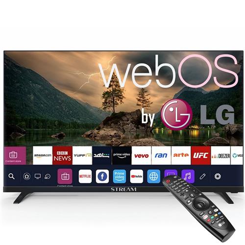 Televisor 32" Stream System Smart TV WebOS con Magic Remote (WSTRH3222FTP)