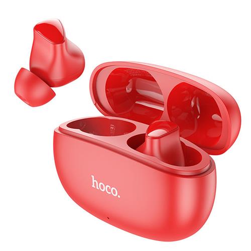 Hoco EW17 Auricular Inalámbrico Amusement TWS Rojo