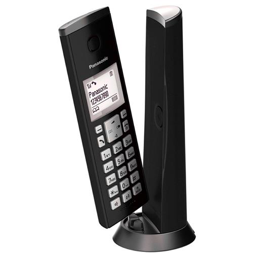 Panasonic KX-TGK210SPW Teléfono Inalámbrico Negro