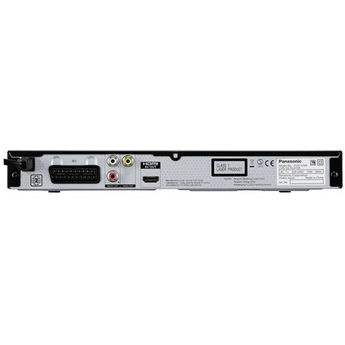 Panasonic DVD-S700EG-K Reproductor DVD con HDMI y Euroconector