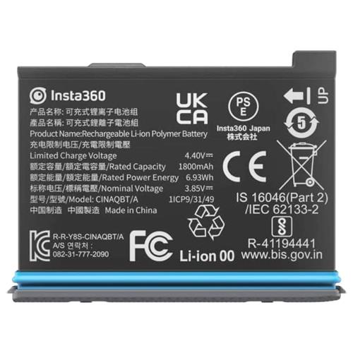Insta 360 Batería X3 1800mAh