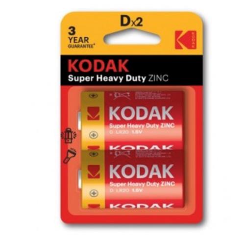 KODAK R20 D ZINC 2 UNDS (30946385B)