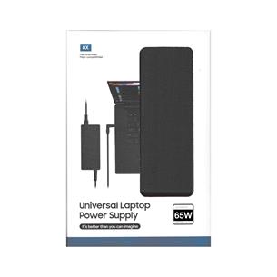 Cargador para portátil KFD 65W con 8 Clavijas compatibles 2
