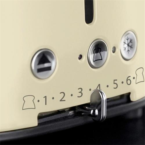 Russell Hobbs 21682-56 Tostadora Retro con 2 Ranuras