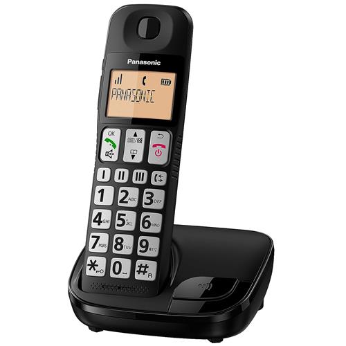Panasonic KX-TGE310SPB Teléfono Para Mayores con Teclas Grandes